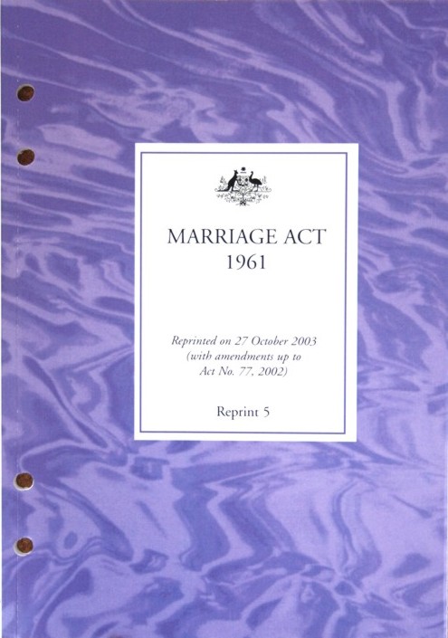 Final Marriage Act